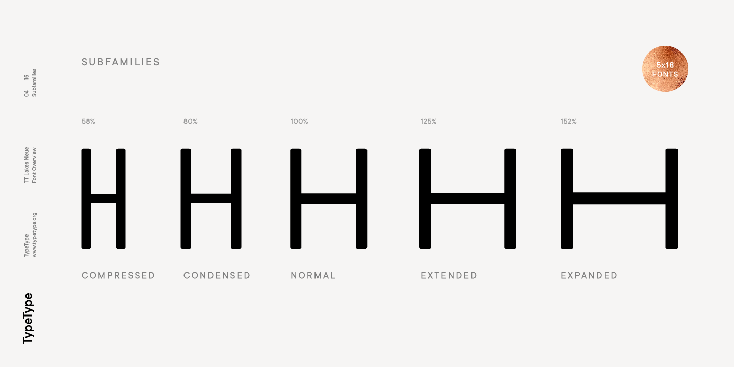 TT Lakes Neue Condensed